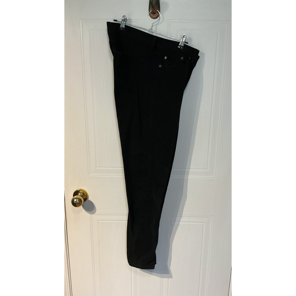 Banana Republic Skinny Fit Pants Womens 28/6 Black Excellent Stretch Casual